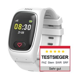 James B8 Senioren Smartwatch Notrufuhr SOS Knopf & GPS Sturzerkennung Telefon