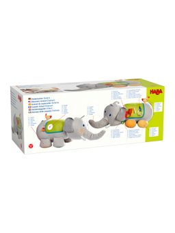 HABA Stoffpuppe Entdeckertier Elefant