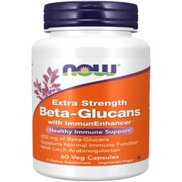 NOW FOODS Beta-Glucane mit ImmunEnhancer™ Extra Strength