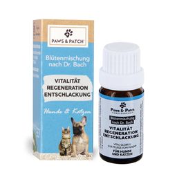 Blütenmischung nach Dr. Bach VITALITÄT REGENERATION ENTSCHLACKUNG für Hunde und Katzen