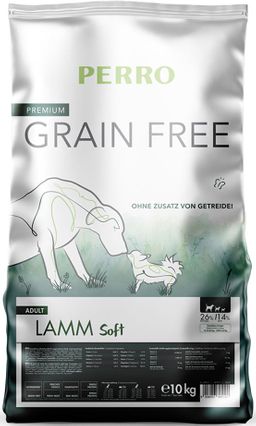 PERRO Trockenfutter Grain Free Lamm Soft - Hund Adult