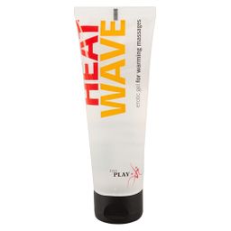 Massagegel "Heat Wave" von Just Play auf Wasserbasis | Mit Wärme-Effekt | JustPlay
