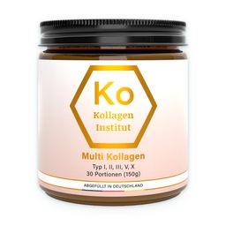 Kollagen Institut: Multi Kollagen Pulver - Typ I, II, III, V, X