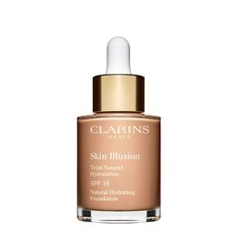 Clarins Skin Illusion Feuchtigkeitsspendende Flüssige Foundation mit SPF 15, 108 Sand, 30 ml