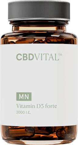 CBD VITAL Vitamin D3 forte | Ideal für unterwegs