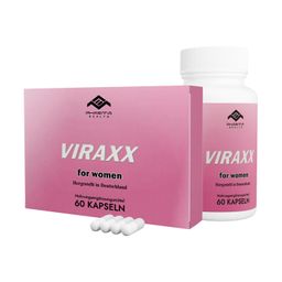 Viraxx Frauen | Mit Zink | Hochdosiert | Nahrungsergänzungsmittel | 60 Kapseln