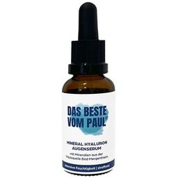 Das Beste vom Paul MINERAL HYALURON AUGENSERUM für einen wachen Blick und weniger Schwellungen