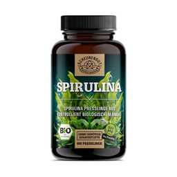 Spirulina Algen - Bio Spirulina Tabletten Bio Hochdosiert - Vegan DE SCHEUNENGUT® 600 Presslinge