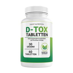 Saint Nutrition® D-Tox Kapseln - Ihre Detox Ergänzung für Männer & Frauen