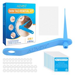 ALIVER Warzen-Behandlungsstift Entferner Skin Tag Removal Set 2in1