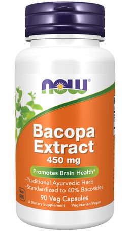 NOW FOODS Bacopa-Extrakt 450 mg