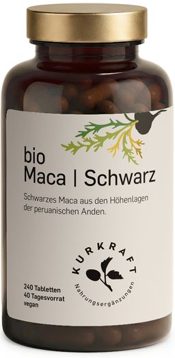 Kurkraft© Bio Maca Schwarz