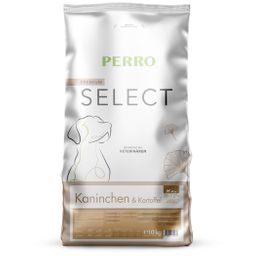 PERRO Select Grainfree Kaninchen + Kartoffel - glutenfreies Trockenfutter Hund