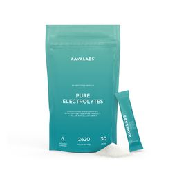 Aavalabs Elektrolyte Pulver | Magnesium & Kalium | Zuckerfrei | 30 Sticks