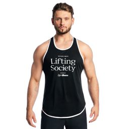 Lifting Society Stringer Herren, locker, Black