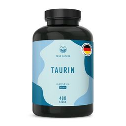 TRUE NATURE® Taurin Kapseln - 8 Monate Vorrat - Vegan & Made in Germany