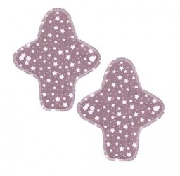 Terra Gaia Moon Pads Midi Slipeinlage Set Stars Lila