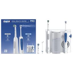 Oral-B Center OxyJet Reinigungssystem Munddusche mit Oral-B Pro 1