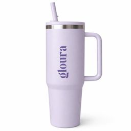 Gloura Thermobecher, Trinkflasche aus Edelstahl, für heiße und kalte Getränke, Sport & Alltag