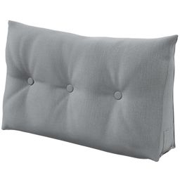 ELONEO Bett- und Rückenstützkissen mit praktisches Seitenfach & waschbarem Bezug