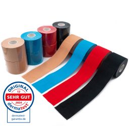 axion® Kinesiologie-Tapes  –  500 x 5 cm – in mehreren Farben