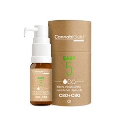 CannabiGold® Easy 5 CBD- und CBG-Öl
