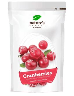 Nature's Finest Cranberries Bio mit Apfelsaft gesüßt