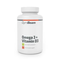 Omega 3 + Vitamin D3 Fischöl-Komplex Kapseln