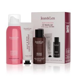 Jean & Len Travel Set Pfingstrose & Litschi  Set