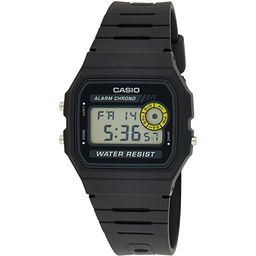 casio Herren-Armbanduhr Digital Quarz mit Kautschukarmband f-94WA