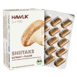 Hawlik Shiitake Extrakt + Pulver Kapseln