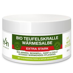 H4H ® Bio Teufelskralle Salbe Extra Stark mit CBD & Hanfextrakt – Wärmesalbe für Muskeln & Gelenke