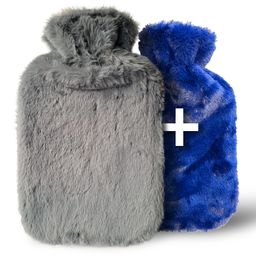 IEA Medical 2L Wärmflasche mit zwei Bezügen