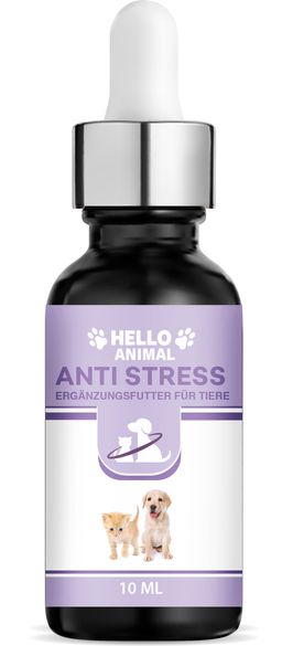 Hello Animal® Anti Stress Öl | Beruhigung für Tiere in unruhigen Phasen