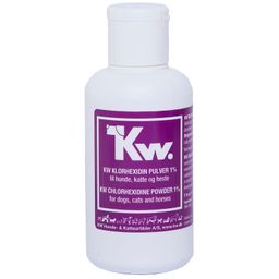 KW Chlorhexidin Puder - zur Desinfektion kleinerer Wunden bei Hunden, Katzen & Pferden