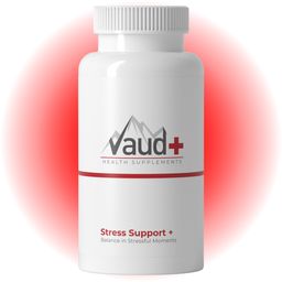 Vaud ® Stress Support | Rhodiola Rosea Kapseln | Rosenwurz hochdosiert | Sibirischem Ginseng