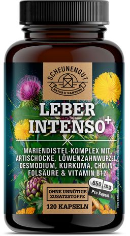 Scheunengut® LEBER INTENSO+ | Extra starker Leber Komplex mit Cholin