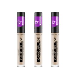 Catrice, Liquid Camouflage High Coverage Concealer,  005 Light Natural, 3er Pack
