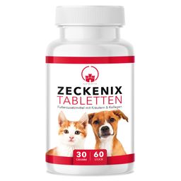 Saint Nutrition® Zeckenix Zecken Tabletten für Hund & Katze