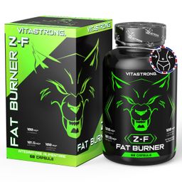 Vitastrong Z-F Fettverbrenner - 60 Kapseln, Fortschrittlicher Thermogenese-Komplex