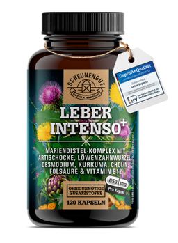 Scheunengut® LEBER INTENSO+ | Extra starker Leber Komplex mit Cholin