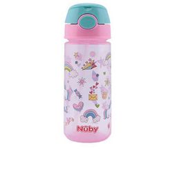 nûby Trinkhalmflasche Active pink, , 1 St