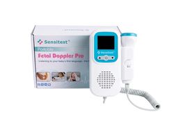 Sensitest Fetal-Doppler - Herzschlag des Babys hören - Display und Ultraschallgel