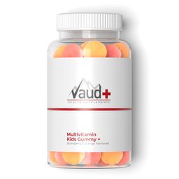 Vaud ® Multivitamin Kids Gummy | Kindgerechter Komplex mit D2, C, A, B-Vitaminen, Jod & Zink