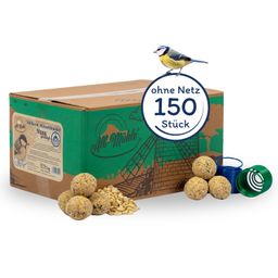 Lyra Pet® Meisenknödel aus der ALB-MÜHLE ohne Netz Vollkorn & Nuss + 2 Spender