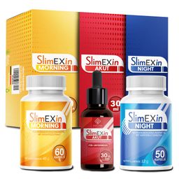 Enolenia® SlimEXin Power-Trio + 3fach Kombi | Ergänzung für Ihre Diät & Abnehmziele