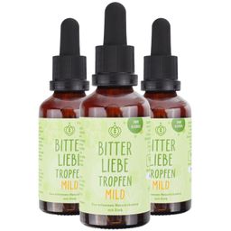 BitterLiebe - Bittertropfen ohne Alkohol - Bitterstoffe Tropfen mild - für Dein Wohlbefinden
