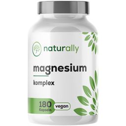 naturally Magnesium Komplex | 4-fach Komplex für optimale Aufnahme, hochdosiert