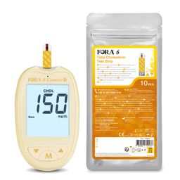 FORA 6 Connect Cholesterin-Messgerät – mg/dl - The Tester
