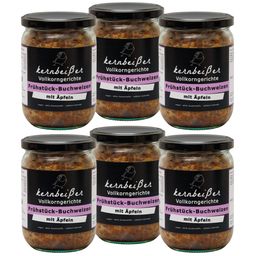 Kernbeißer Vollkorngerichte: Frühstück-Buchweizen mit Äpfeln